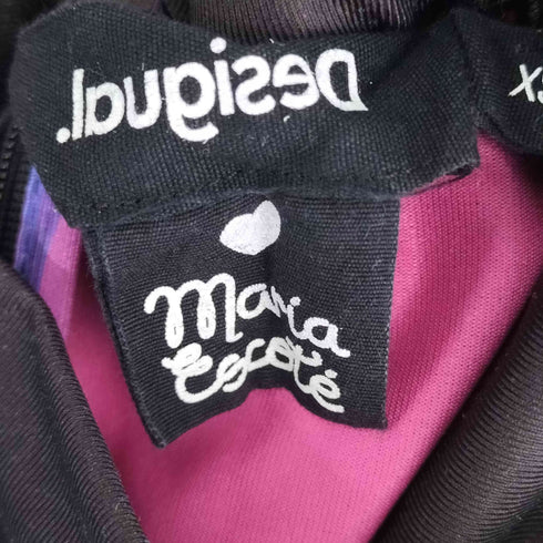 デシグアル Desigual 総柄ストレッチワンピース レディース import:XS