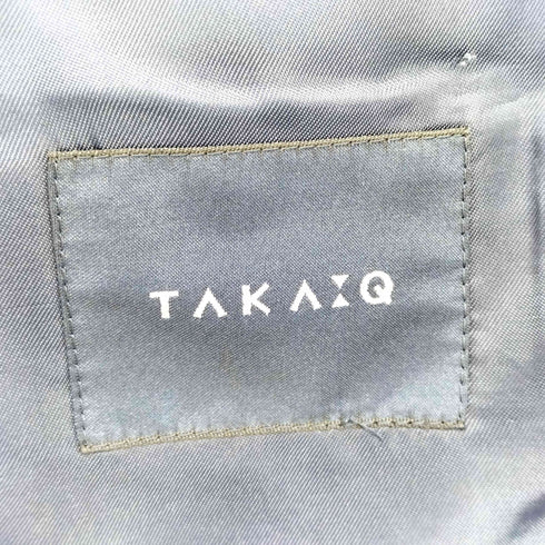 タカキュー TAKA Q 基盤縞 スーツ セットアップ メンズ AB5