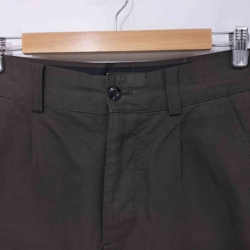マーガレットハウエル MARGARET HOWELL 日本製 BRUSHED COTTON LINEN TROUSERS ブラッシュド コットンリネン トラウザーズ メンズ JPN:S