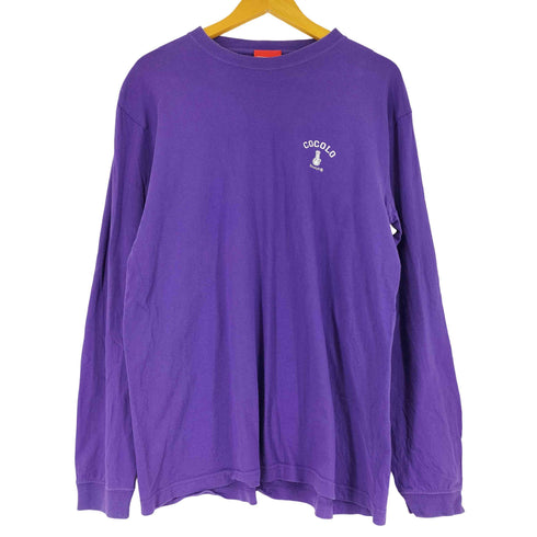 ココロブランド COCOLO BLAND 両面プリント L/S Tシャツ メンズ JPN:XL