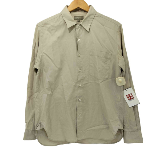 マーガレットハウエル MARGARET HOWELL 日本製 コットンリネン レギュラーカラーシャツ メンズ JPN:S
