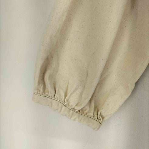 ザラ ZARA ベルト付きパフスリーブミディ丈ワンピース レディース import:L