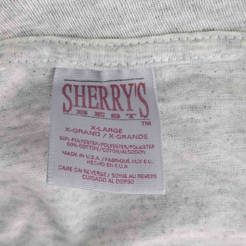 SHERRYS フロントプリント S/S Tシャツ メンズ import:XL
