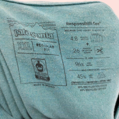 パタゴニア patagonia フロントプリント S/S Tシャツ メンズ XXL