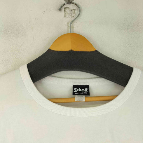 ショット Schott バック刺繍 S/S Tシャツ メンズ JPN:L