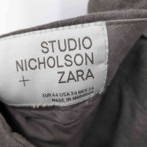 スタジオニコルソン STUDIO NICHOLSON ダブルプリーツパンツ メンズ 44