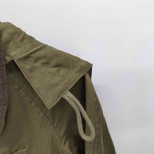 ジュンヤワタナベコムデギャルソンマン JUNYA WATANABE COMME des GARCONS MAN N-2B型 裏地チェック コーデュロイ切替 フードジップ ジャケット メンズ JPN:M