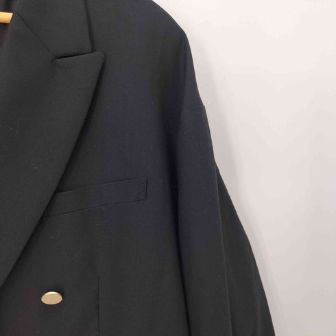 メゾンスペシャル MAISON SPECIAL CORDURA Wool Prime-Over Gold Button Double Blazer メンズ 02