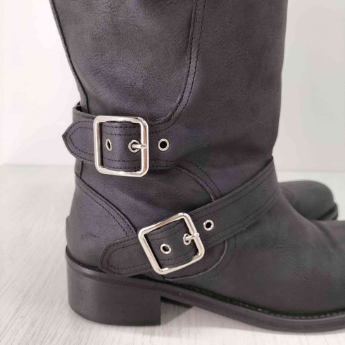 Didot.showroom【DIDOT.】バイカーミドルブーツ レディース 25