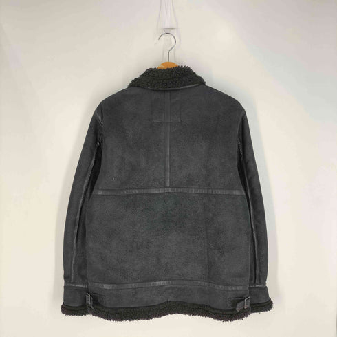 アルファインダストリーズ ALPHA INDUSTRIES 別注 B-3 フェイクムートンジャケット メンズ L