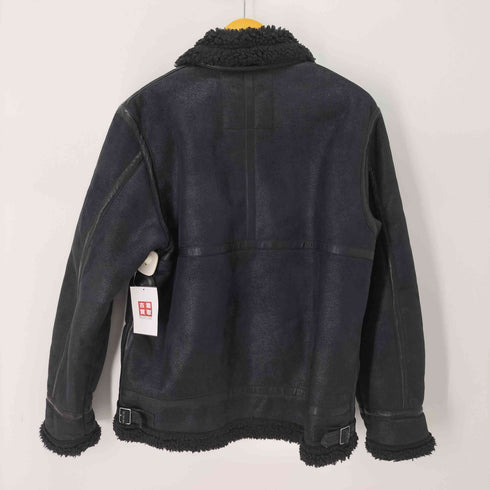 アルファインダストリーズ ALPHA INDUSTRIES 別注 B-3 フェイクムートンジャケット メンズ L