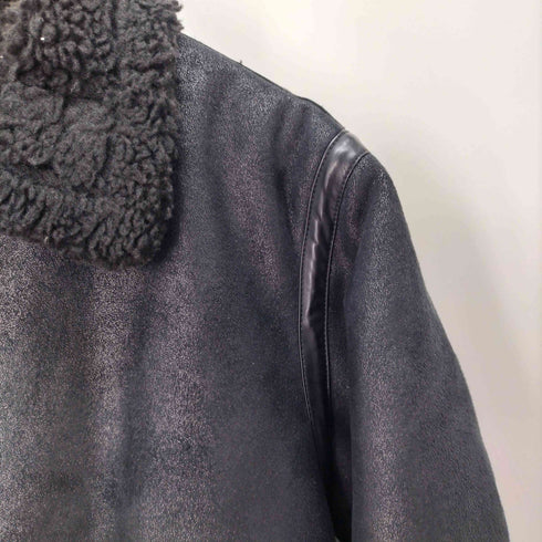 アルファインダストリーズ ALPHA INDUSTRIES 別注 B-3 フェイクムートンジャケット メンズ L