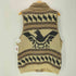 Flash Up Classical NEW WOOL ウール ジップアップ ニット ノースリーブ カウチン ベスト メンズ
