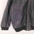 G-1 TYPE Real leather Flight Bomber Jacket 裏地キルティング G-1型 リアルレザー フライト ボンバー ジャケット メンズ 5
