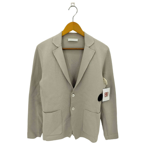 クルチアーニ Cruciani イタリア製 コットン ニット 2B テーラードジャケット メンズ 46