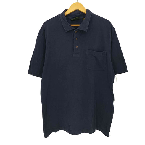 ティンバーランド Timberland 90-00s ロゴ刺繍 半袖ポロシャツ メンズ import:XL