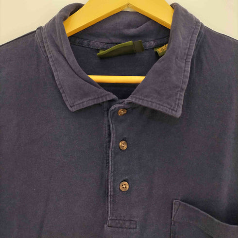 ティンバーランド Timberland 90-00s ロゴ刺繍 半袖ポロシャツ メンズ import:XL