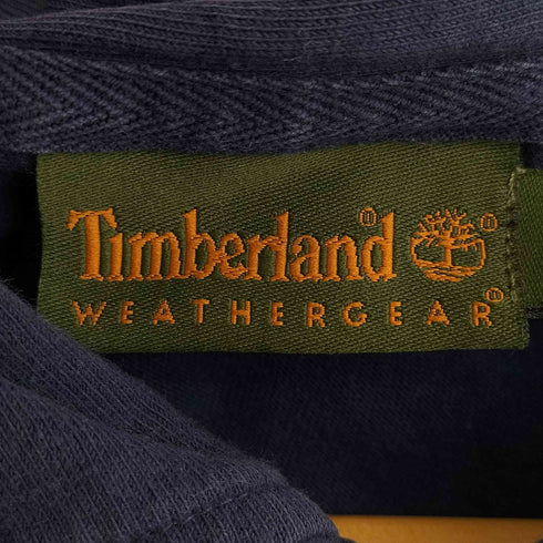 ティンバーランド Timberland 90-00s ロゴ刺繍 半袖ポロシャツ メンズ import:XL