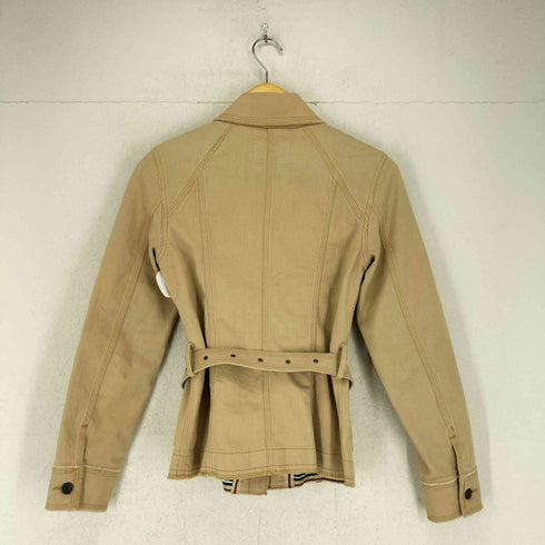 バーバリーロンドン BURBERRY LONDON ベルト付デニムジャケット レディース 36
