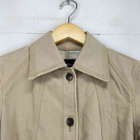 バーバリーロンドン BURBERRY LONDON ベルト付デニムジャケット レディース 36