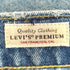 リーバイス Levis 別注 XL STRAIGHRT ダメージデニム フルレングス レディース 24