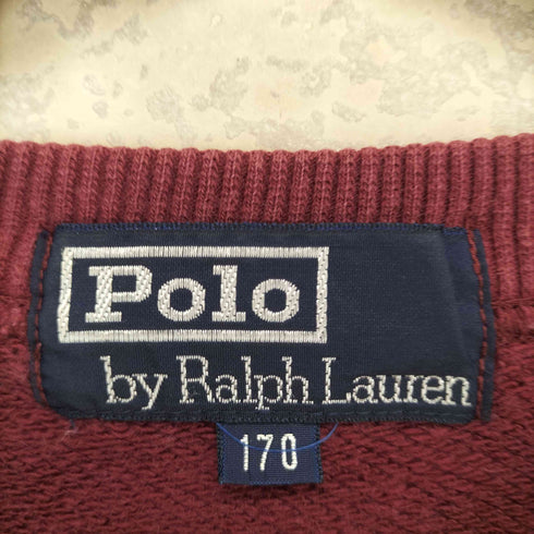 ポロバイラルフローレン Polo by RALPH LAUREN ポニー刺繍クルーネックトレーナー メンズ 170