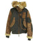 PARAJUMPERS SPECIAL EDITION 裏地ダウン N-2B型 ムートン切替 ジャケット メンズ import:L