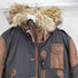 PARAJUMPERS SPECIAL EDITION 裏地ダウン N-2B型 ムートン切替 ジャケット メンズ import:L