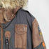 PARAJUMPERS SPECIAL EDITION 裏地ダウン N-2B型 ムートン切替 ジャケット メンズ import:L