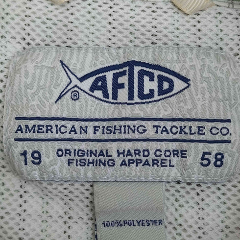 AFTCO 90-00s チェック フィッシングシャツ メンズ JPN:L