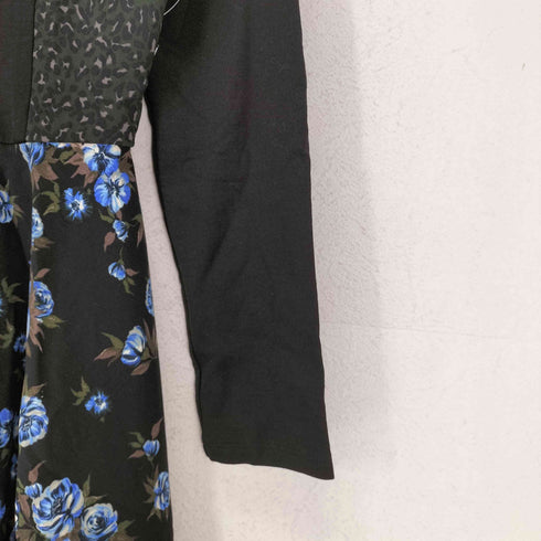 スポーツマックスコード SPORTMAX CODE 柄切替ワンピース レディース M