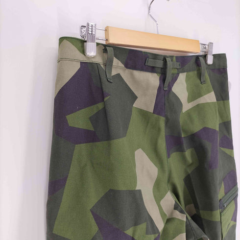 スウィーディシュアーミー SWEDISH ARMY スウェーデン軍 M90 フィールドパンツ スカンジナビアカモ メンズ 175-185cm 80-90kg