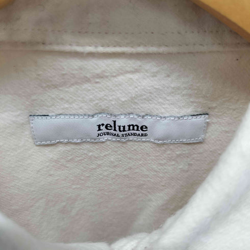 ジャーナルスタンダードレリューム JOURNAL STANDARD relume フロントポケット コットンシャツ メンズ JPN:S