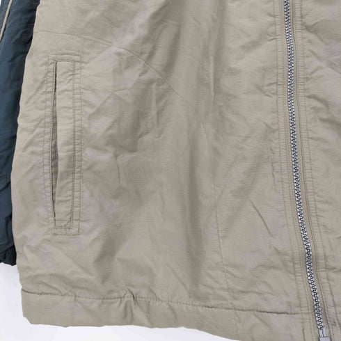 ハバンド HABAND 90s~00s カラー切替 裏地フリース ジップアップジャケット メンズ LT