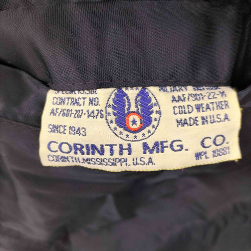 コリンスマニファクチュア CORINTH MFG CO. USA製 MA-1 Flight Jacket ボンバー フライト ジャケット メンズ import:L