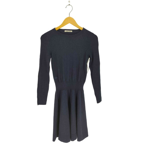 ラコステ LACOSTE ワンポイント刺繍ニットワンピース レディース 36