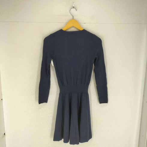 ラコステ LACOSTE ワンポイント刺繍ニットワンピース レディース 36