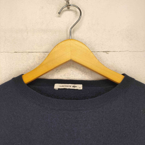 ラコステ LACOSTE ワンポイント刺繍ニットワンピース レディース 36