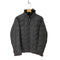 バーバリーブラックレーベル BURBERRY BLACK LABEL 襟ラビットファー 裏地チェック ダウンジャケット メンズ import:M