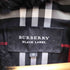 バーバリーブラックレーベル BURBERRY BLACK LABEL 襟ラビットファー 裏地チェック ダウンジャケット メンズ import:M