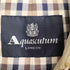 アクアスキュータム AQUASCUTUM 裏地チェック トレンチコート メンズ
