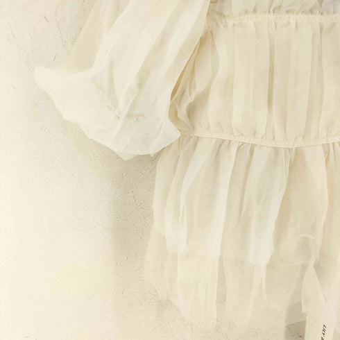 リリーブラウン Lily Brown 25SS 3WAYペプラムチュールトップス レディース ONE SIZE