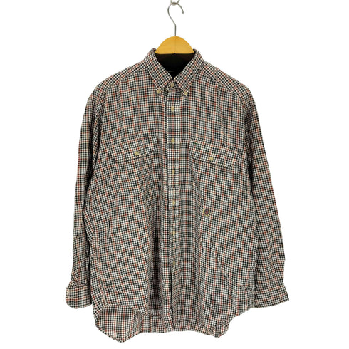 トミーヒルフィガー TOMMY HILFIGER 90S ボタンダウンチェックシャツ メンズ import:M