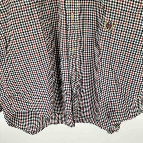 トミーヒルフィガー TOMMY HILFIGER 90S ボタンダウンチェックシャツ メンズ import:M