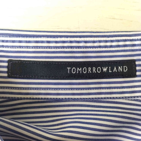 トゥモローランド TOMORROWLAND ストライプ 長袖ワイシャツ メンズ JPN:M