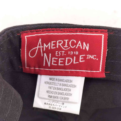 アメリカンニードル American Needle 企業ロゴ6パネルキャップ メンズ