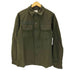 ユーエスアーミー U.S. ARMY 70S WOOL NYLON OG-108 ミリタリー シャツ 1977年製 メンズ import:S
