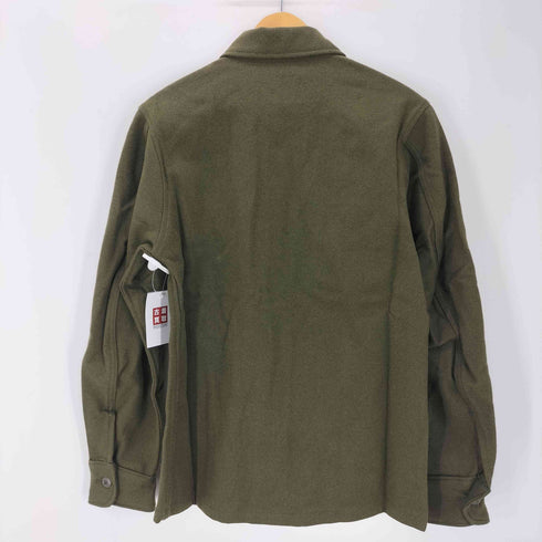 ユーエスアーミー U.S. ARMY 70S WOOL NYLON OG-108 ミリタリー シャツ 1977年製 メンズ import:S