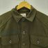ユーエスアーミー U.S. ARMY 70S WOOL NYLON OG-108 ミリタリー シャツ 1977年製 メンズ import:S