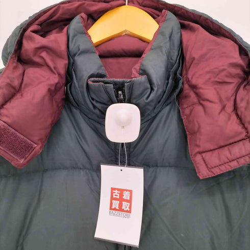 ランズエンド LANDS END 90s-00s ダブルジップ リバーシブル グースダウンジャケット メンズ import:L